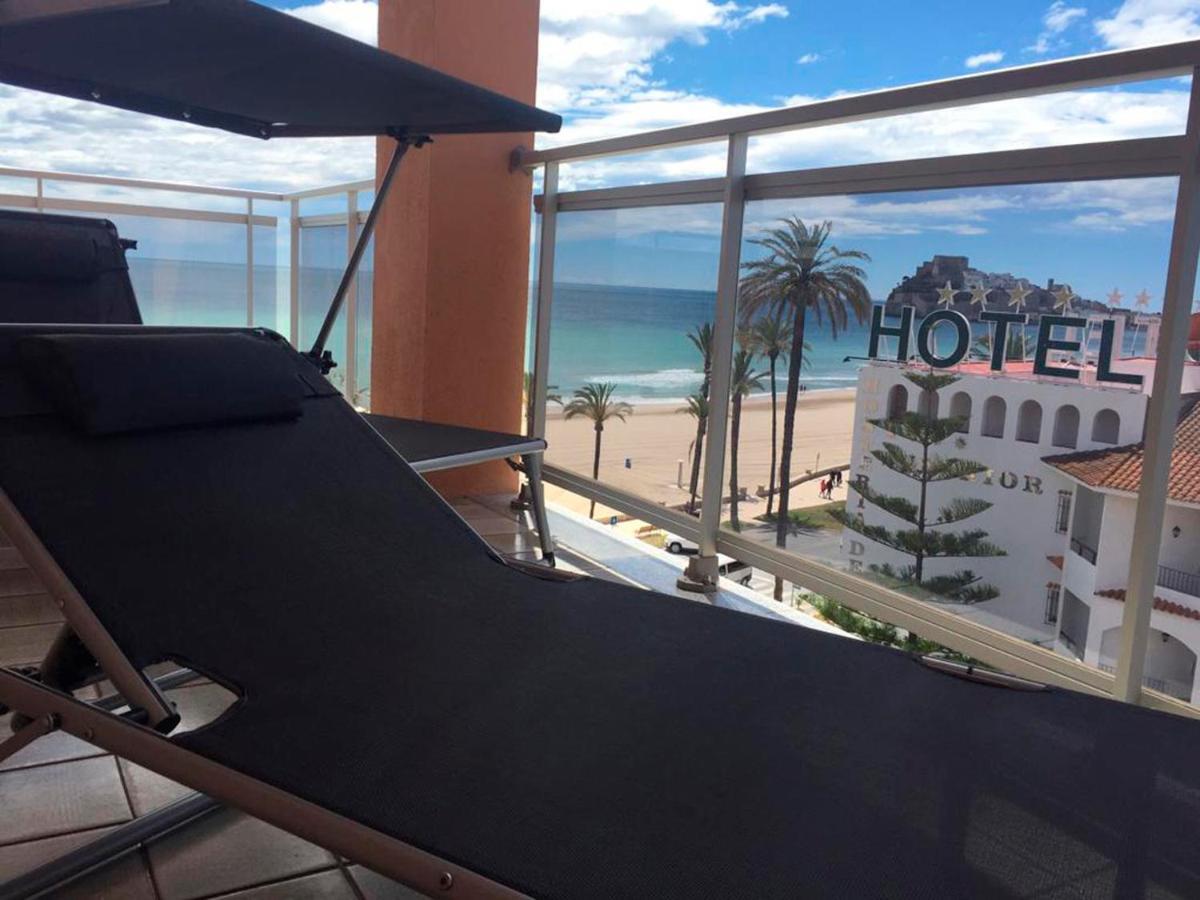 Playa Dorada I Primera Linea De Playa Reformado En 2019 Peñíscola Exterior foto